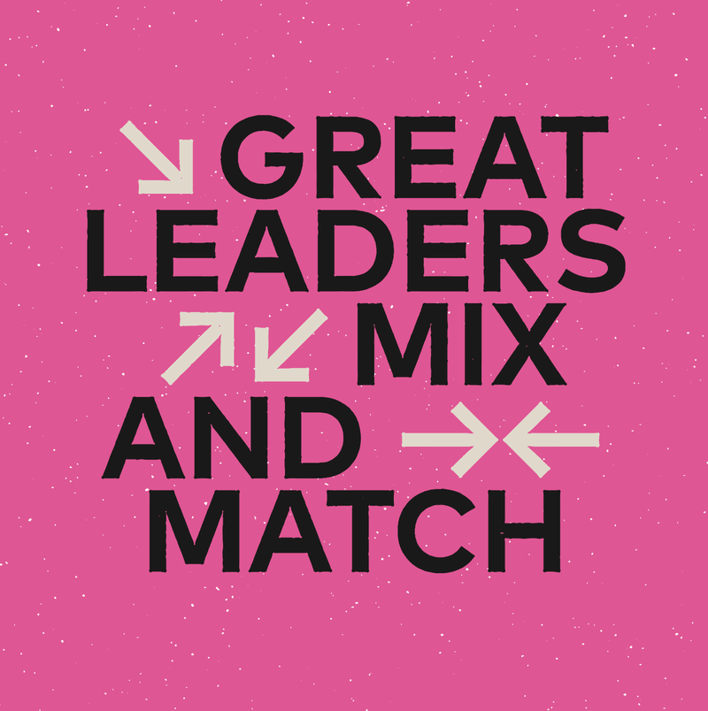 Great Leaders Mix and Match — original chapter artwork